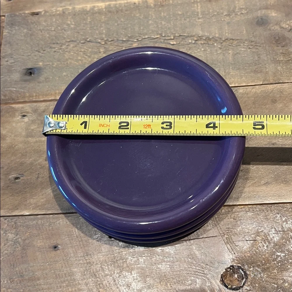 Longaberger Deep Purple Ceramic coaster (lid) - Picture 4 of 4